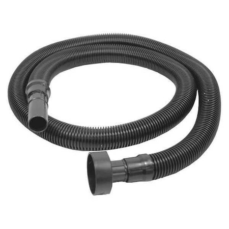 Dustless Vacuum, 6Ft, Black Adapter Hose MPN:D5160