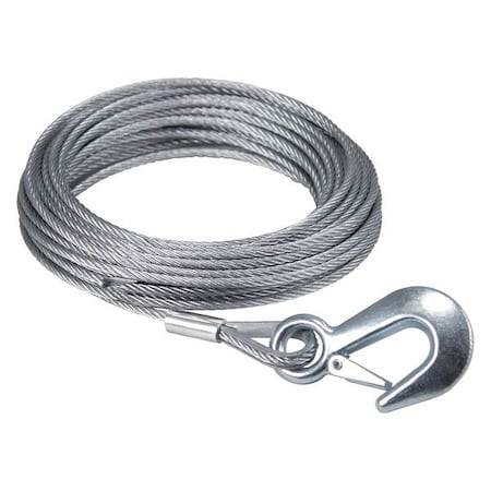 50 - Ft. X 3/16In Cable & Hook MPN:24044-6211
