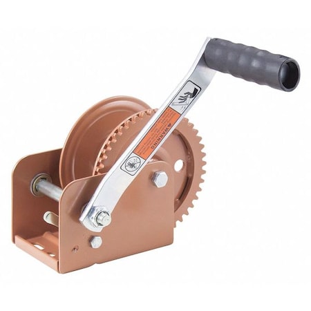 Pulling Winch, Spur Gear, No Brake, 1100 lb MPN:DLC1100