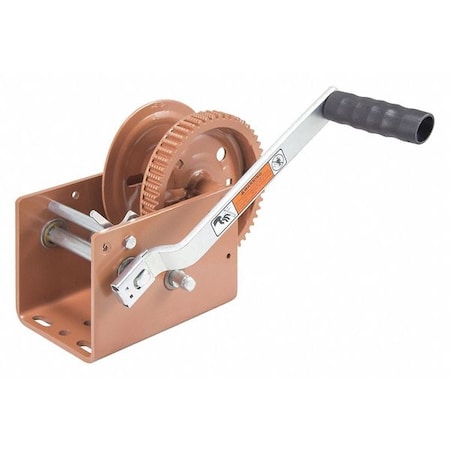 Pulling Winch, Spur Gear, No Brake, 3200 lb MPN:DLC3200