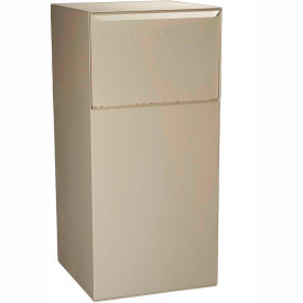 dVault Deposit Vault Mailbox and Parcel Drop DVCS0020 - Free Standing - Rear Access - Sand DVCS0020-6