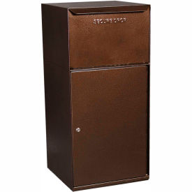 dVault Collection Vault Mailbox and Parcel Drop DVCS0023 - Free Standing Front Access - Copper Vein DVCS0023-5