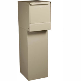 dVault Thru-Wall Package Drop Vault Plus DVWM0062SA w/Bottom Hold Rear Access - Sand DVWM0062SA-6