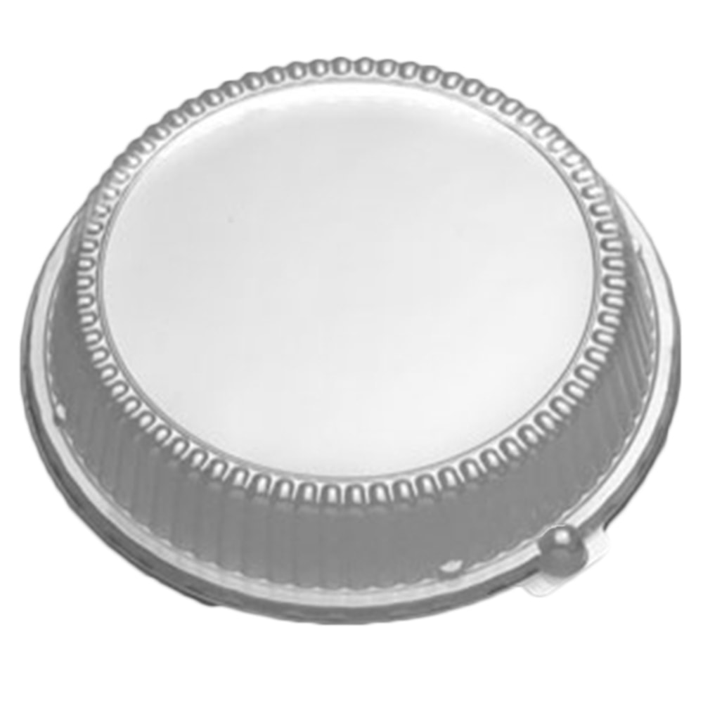 CaterLuxe High Dome Plate Lids, 10-1/4in, Clear, Pack Of 200 Lids MPN:CL210-100