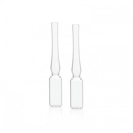 Clear Trimmed Stem Score-Break Ampules, Lab Pack, 5 mL MPN:12010L-5