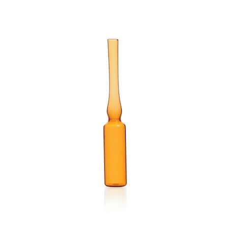 Amber Trimmed Stem Score-Break Ampules, Gross Pack, 2 mL MPN:12040U-2