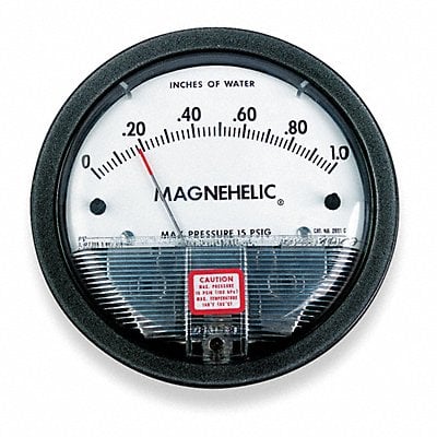 Pressure Gauge 5 In to 0 to 5 In H2O MPN:2310