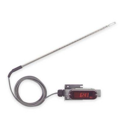 Air velocity transmitter, with LED display. MPN:641RM-12-LED