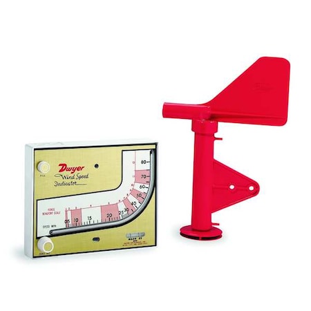 Wind speed indicator, MPH scale. MPN:MARK II WSI