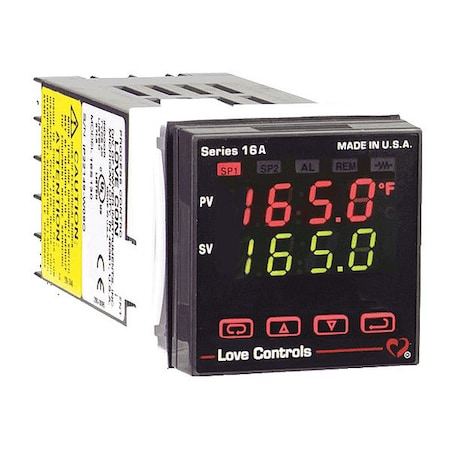Temperature/Process controller with SSR/SSR output and alarm MPN:16A2111