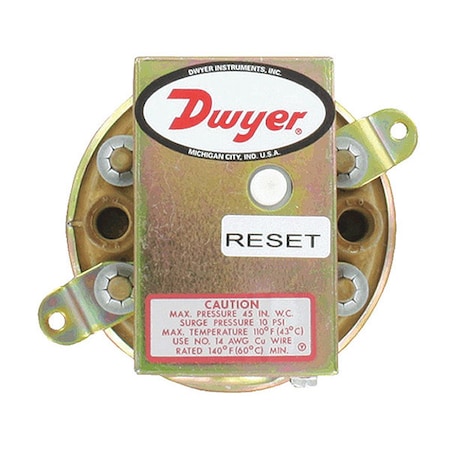 Pressure Switch, Standard, SPDT, 1/8