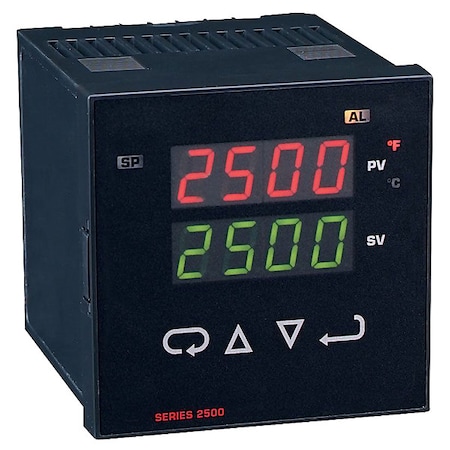 Temperature controller, thermocouple input, SSR output, with alarm. MPN:25111