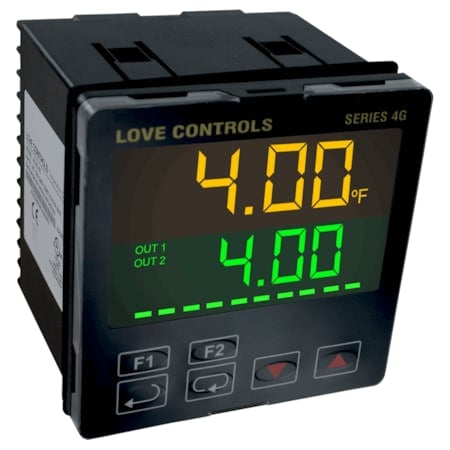 1/4 DIN temperature/controller, linear voltage/relay, temp retransmission, remote setpoint MPN:4G-63-32