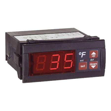 Digital temperature switch, 110 VAC, 16 A, Degrees F display. MPN:TS-13010