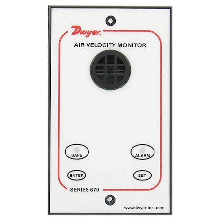 670 FUME HOOD AIR FLOW MONITOR MPN:670