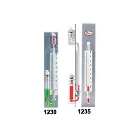 Well-type manometer, range 0-16, 16 oz mercury required. MPN:1230-16-W/M