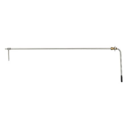 Pitot tube with built-in compression fitting, 12