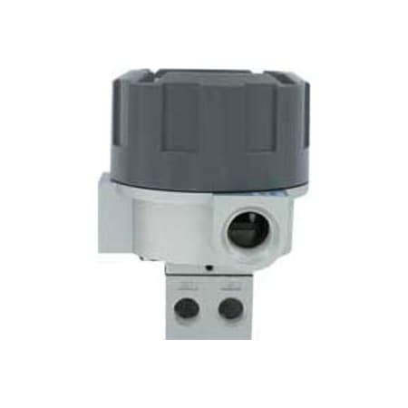 Current to pressure transducer, 4-20 mA input, 3-15 psig (0.2-1.0 bar) output. MPN:2913-E