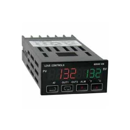1/32 DIN temperature/process controller, relay outputs 1 and 2. MPN:32B-33