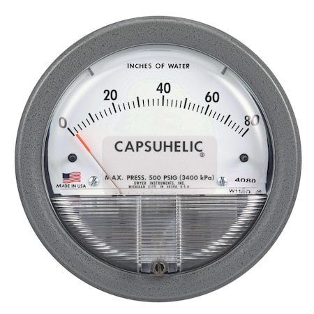 Capsuhelic Differential Pressure Gage MPN:4040B