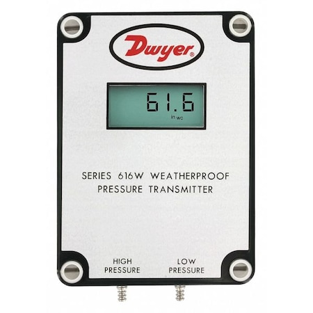 Differential pressure transmitter, range 0-10