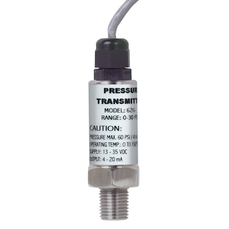 Differential pressure transmitter, range 0-.25