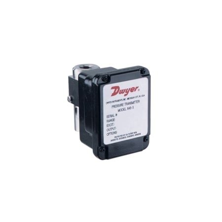 Wet/wet differential pressure transmitter, range 0-1 psid. MPN:645-0