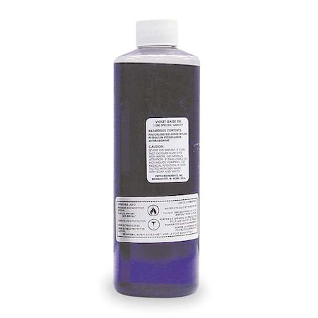 1 oz dispenser bottle of violet gage fluid, 1.000 sp. gr. MPN:A-120