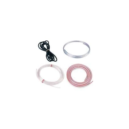 Clear flexible vinyl tubing, 1/8