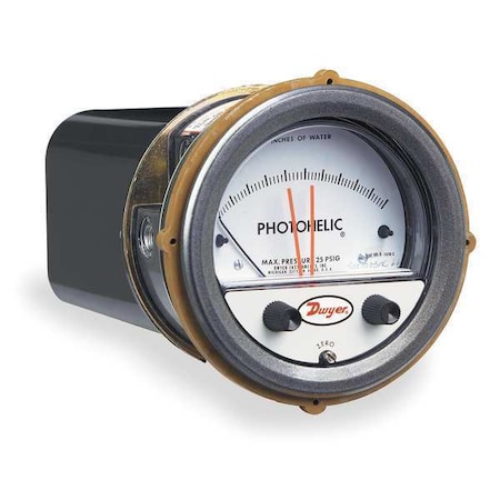 Pressure switch/gage, range 0-50