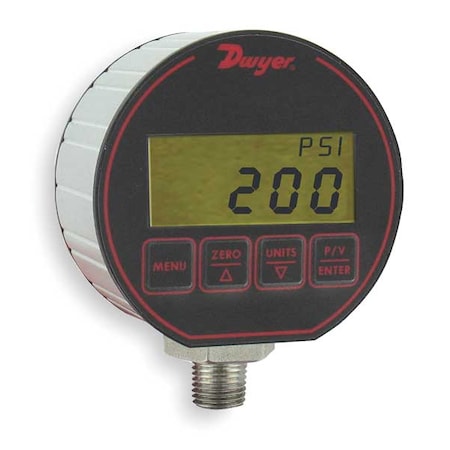 Digital Vacuum Gauge Transmitter, 300psi MPN:DPG-207