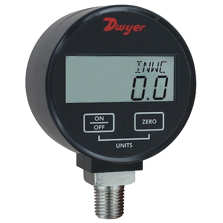 Digital Industrial Vacuum Gauge, 0 psi MPN:DPGW-00
