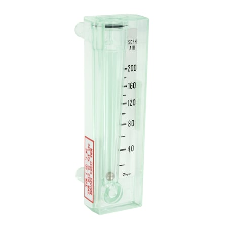 Molded plastic manometer, range 10-0-700 Pa, red fluid, .826 sp. gr. MPN:MARK II M-700PA