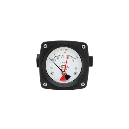 Differential piston gage, in-line connections, range 0-5 psid. MPN:PTGD-SC01A