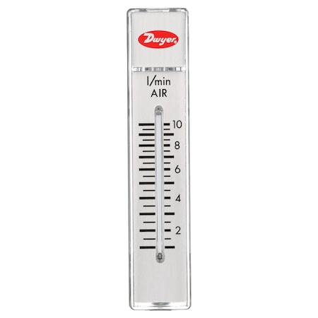 Flowmeter, range .1-1 SCFH air. MPN:RMA-2-SSV