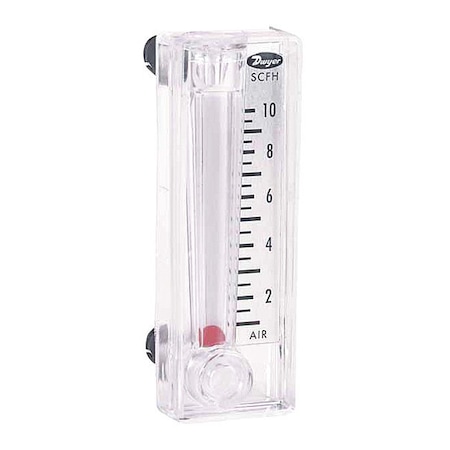 Flowmeter, range 1-10 SCFH air. MPN:MMF-10