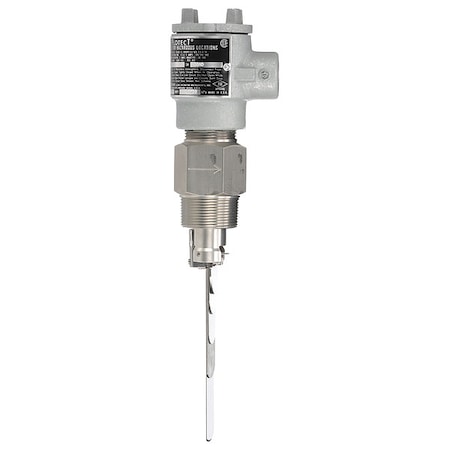 Vane operated flow switch, 316SS body, universal vane. MPN:V4-SS-2-D-U
