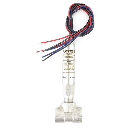 Mini-size flow switch, stainless steel upper and lower body, 1/2