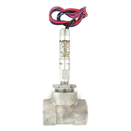 Mini-size flow switch, stainless steel upper and lower body, 1-1/2