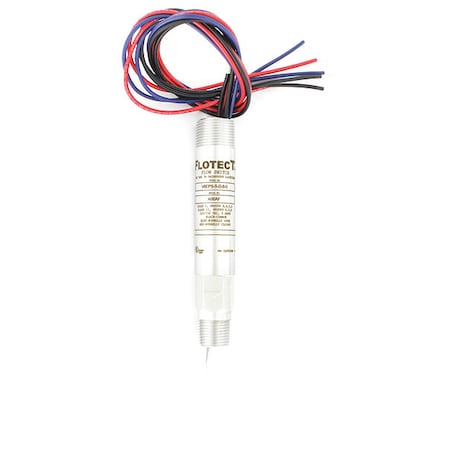 Liquid Flow Switch, DPDT, 125/250VAC MPN:V6EPS-S-D-6-0