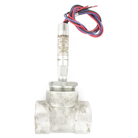 Mini-size flow switch, stainless steel upper and lower body, 2