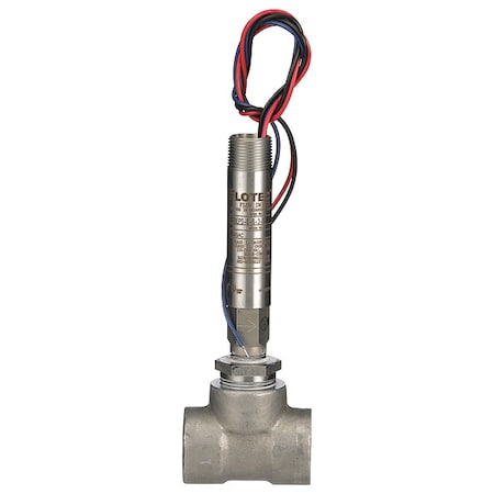 Mini-size flow switch, stainless steel upper and lower body, 1