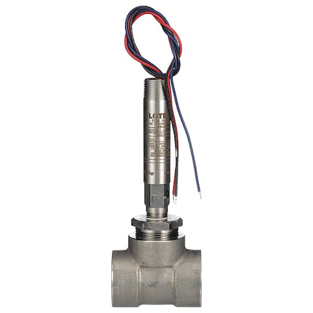 Mini-size flow switch, stainless steel upper and lower body, 1-1/4