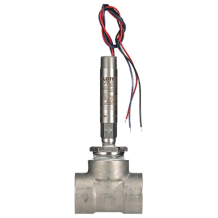 Mini-size flow switch, stainless steel upper and lower body, 1-1/2