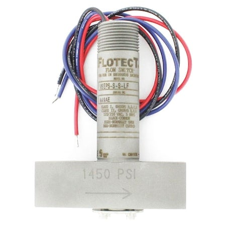 Liquid Flow Switch, SPDT, 125/250VAC MPN:V6EPS-S-S-LF