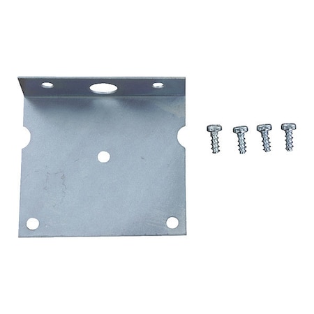 L type metal mounting bracket with screws MPN:A-288