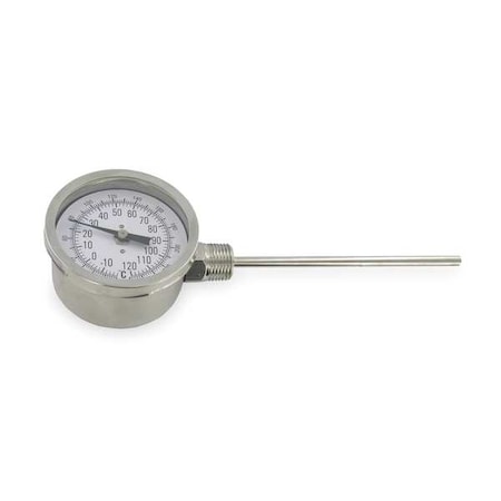 Bimetal thermometer, 4