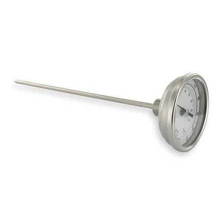 Long reach bimetal thermometer, 72
