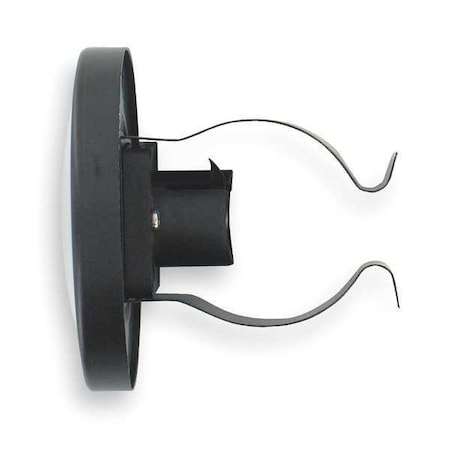 Pipe-mount bimetal surface thermometer, range -50 to 250 Degrees F, 3/4