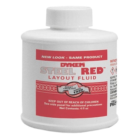 Layout Fluid, Steel Red™, 4 oz MPN:80396